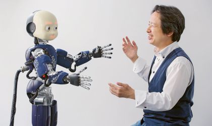 Human and robot
